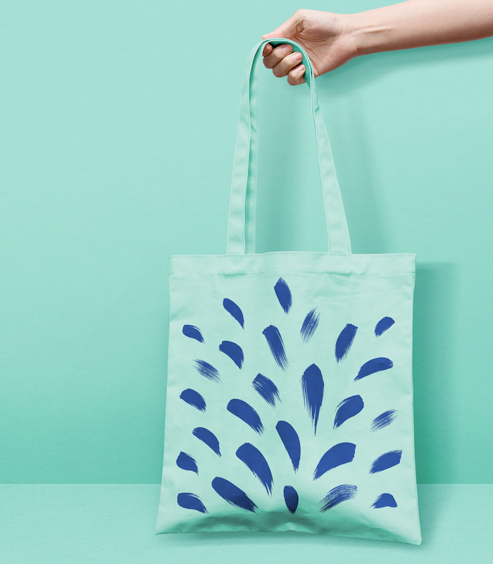 Green Tote Bag
